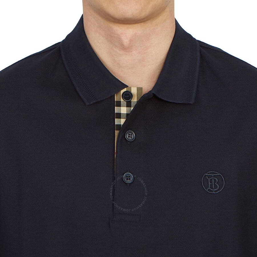 Burberry Logo Embroidered Short Sleeved Polo Shirt - 2