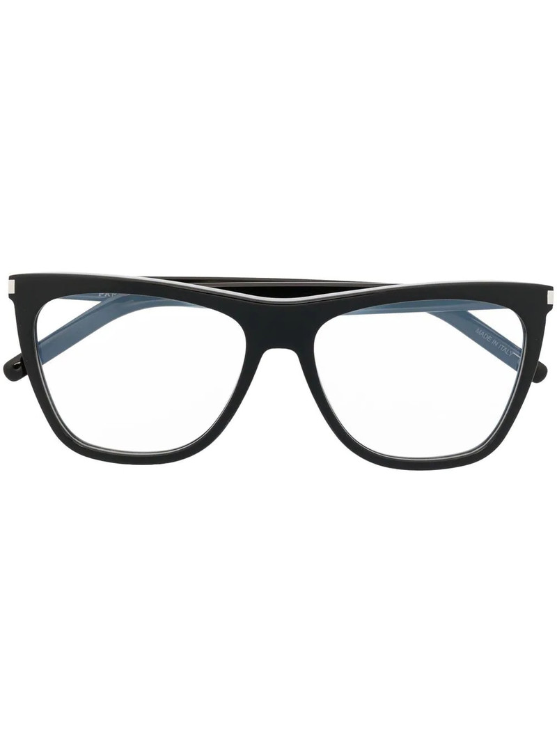 square-frame eyeglasses 1