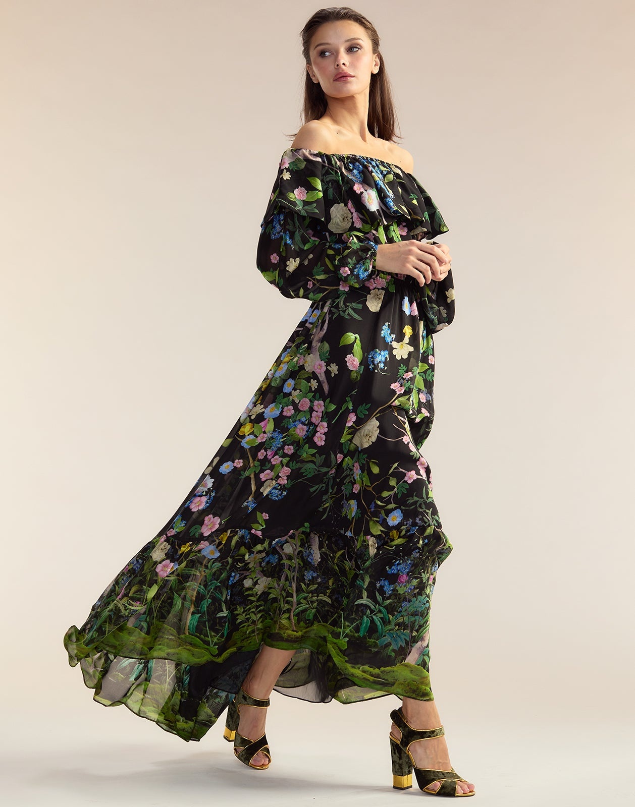 Ophelia Silk Dress - 4