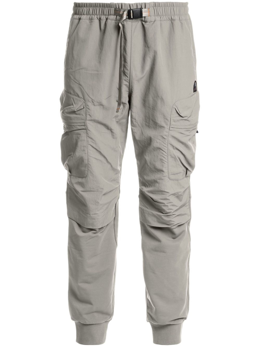 slide-buckle track pants - 1
