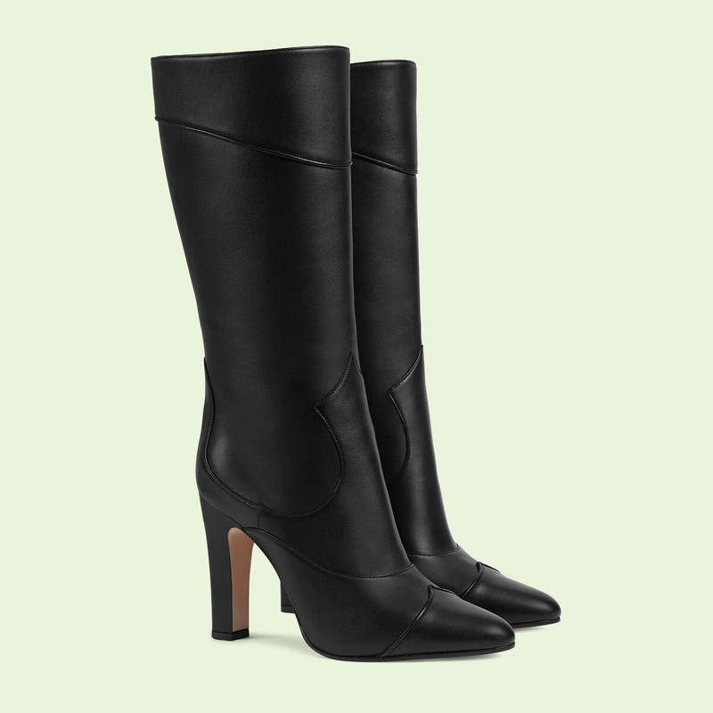 Women's leather boots 2