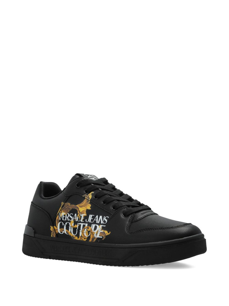 VERSACE JEANS COUTURE logo-print sneakers outlook