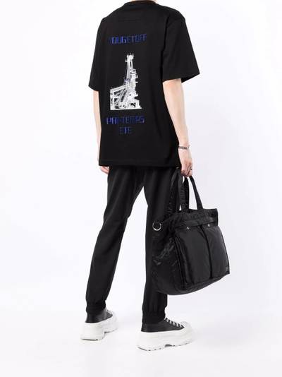 JUUN.J graphic-print cotton T-shirt outlook