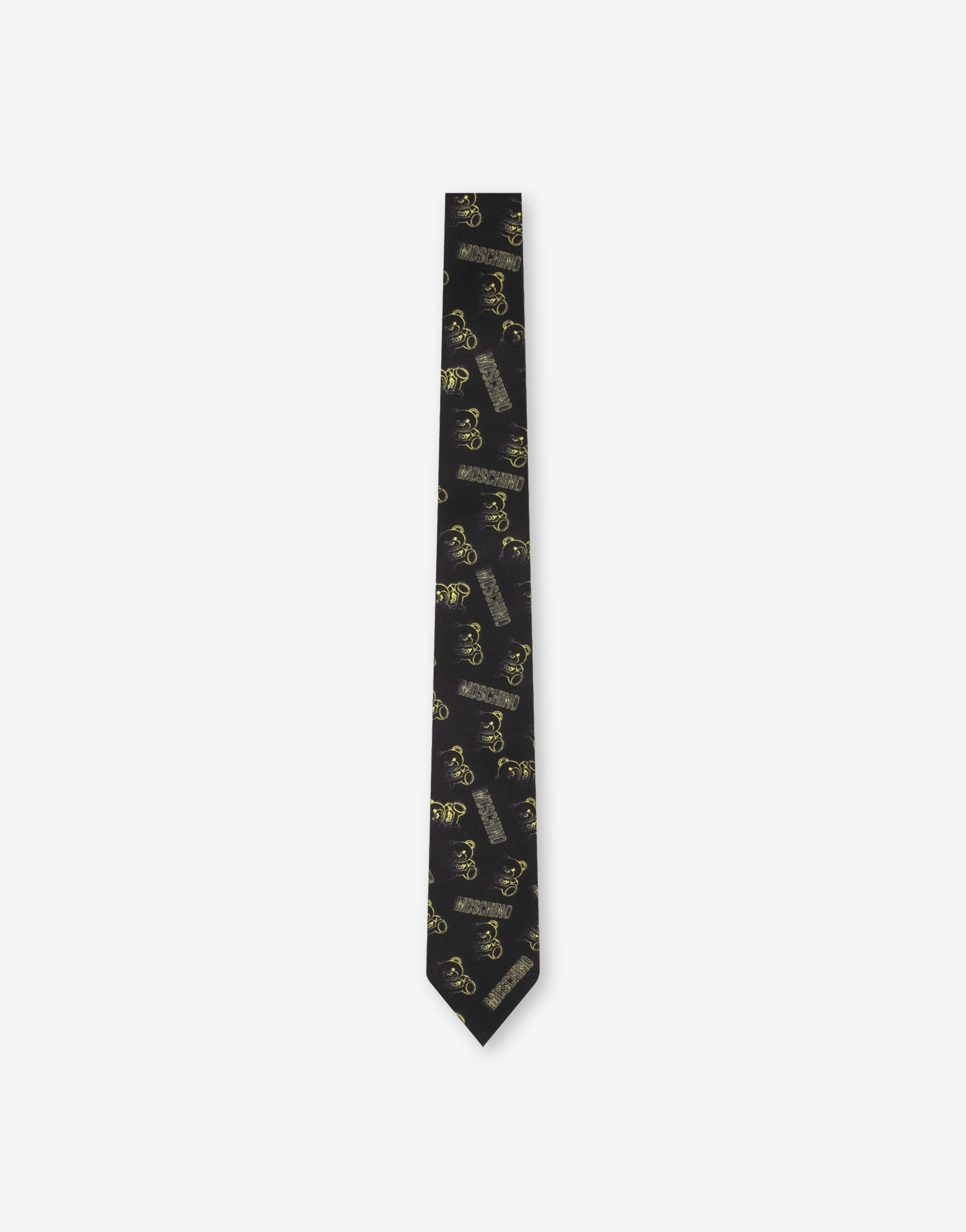 SHADED TEDDY BEAR TIE - 2