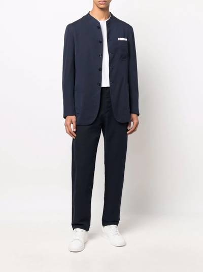 Universal Works chenille-texture four-pocket straight-leg trousers outlook