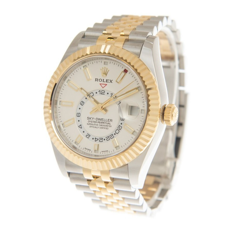 Pre-owned Rolex Oyster Perpetual GMT White Dial Men's Watch 326933WSJ - 2