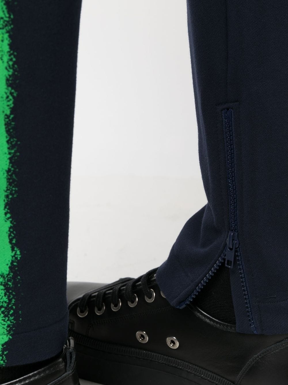 side-stripe track pants - 5