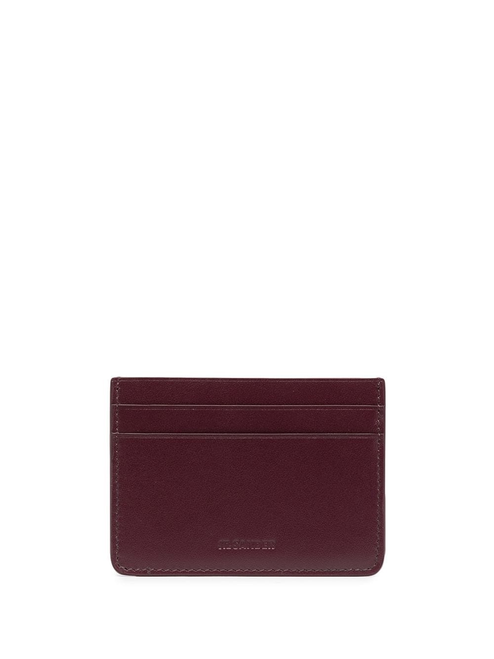 embossed logo cardholder - 2