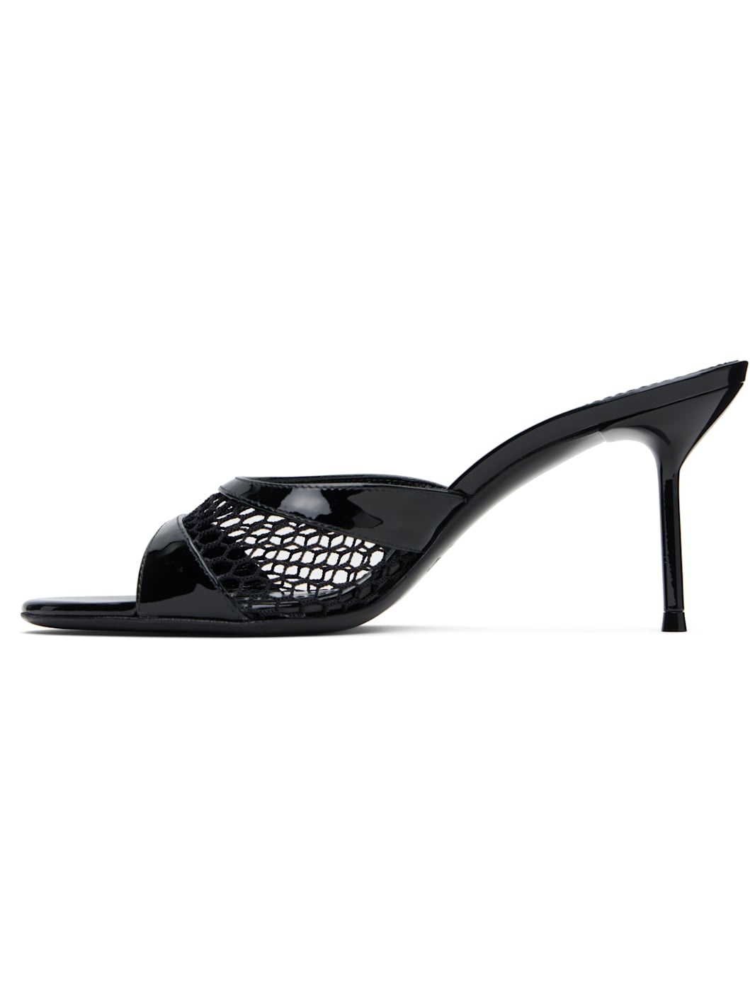 Black Lidia 70 Mules - 3