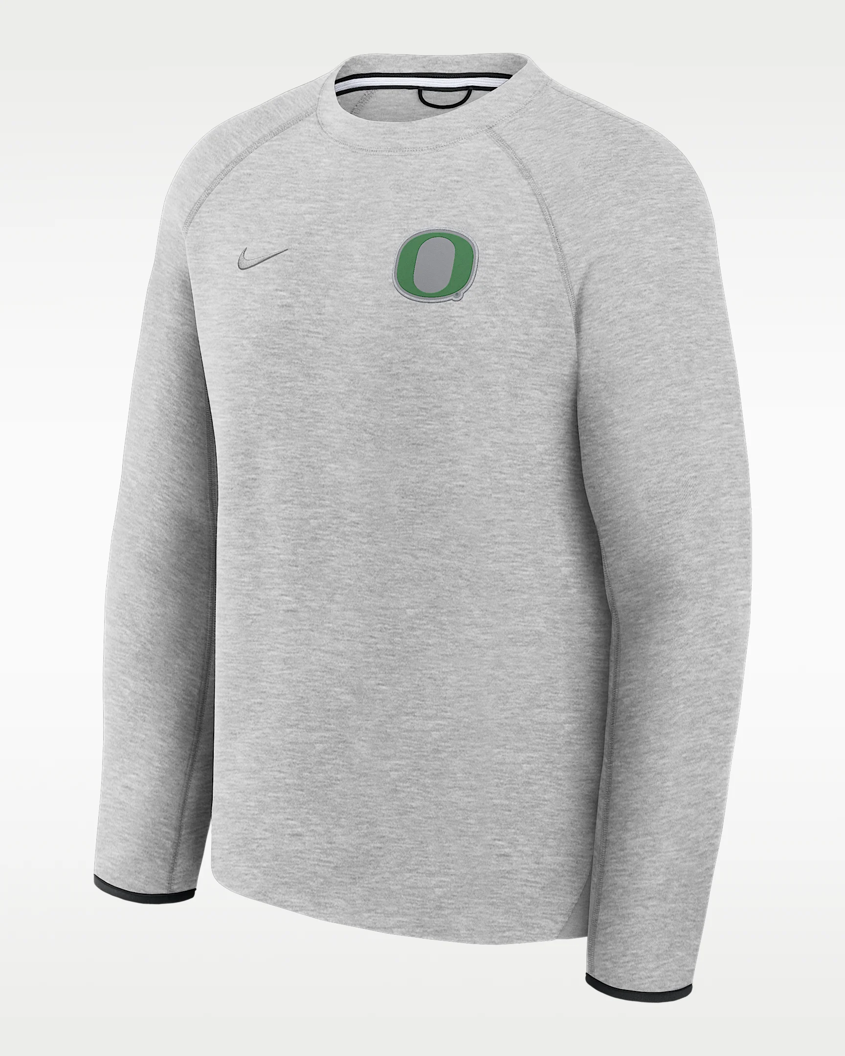 Oregon Tech Fleece Men's Nike College Pullover Crew - 1
