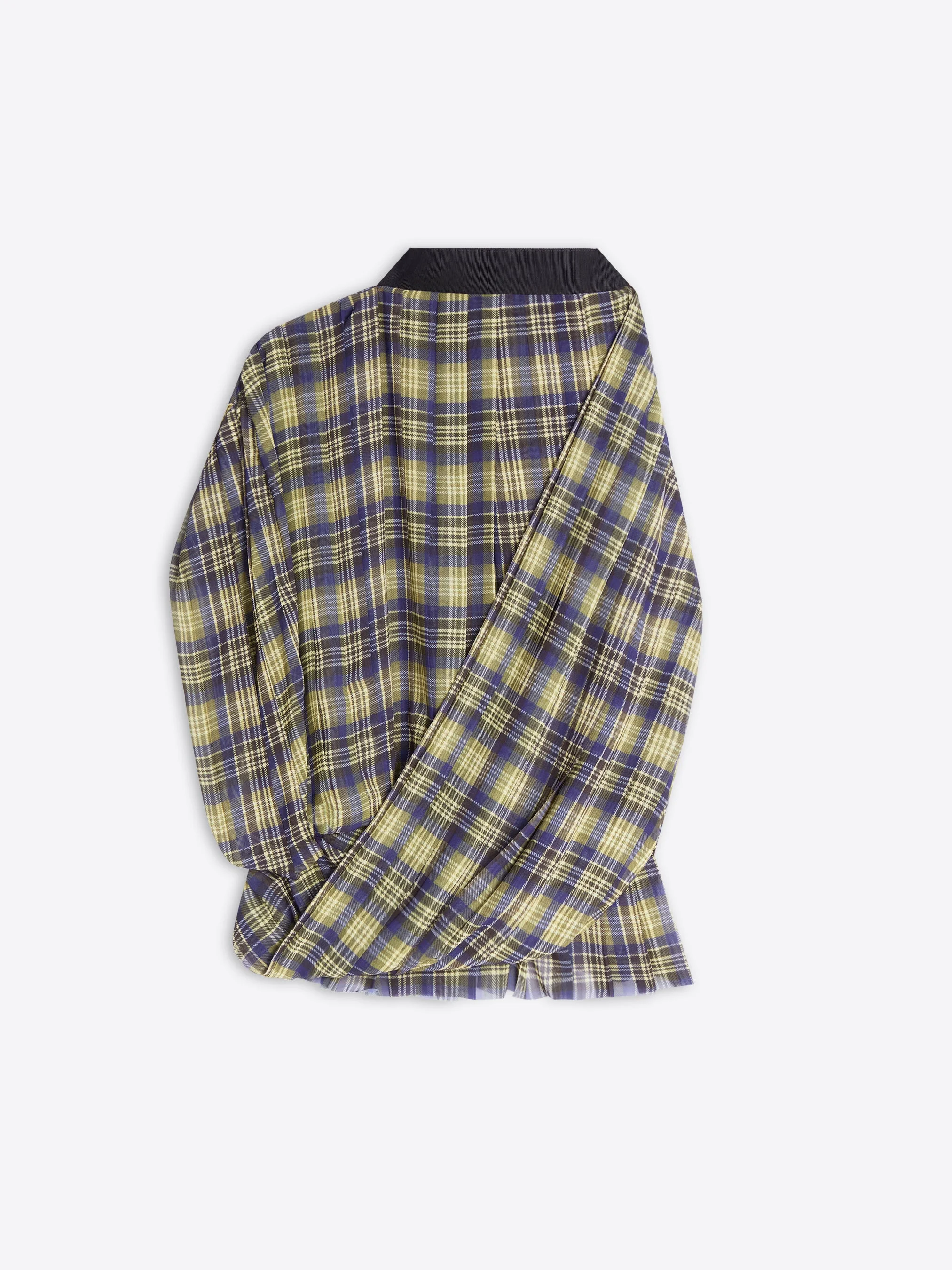DRAPED PLEATED TOP - 1