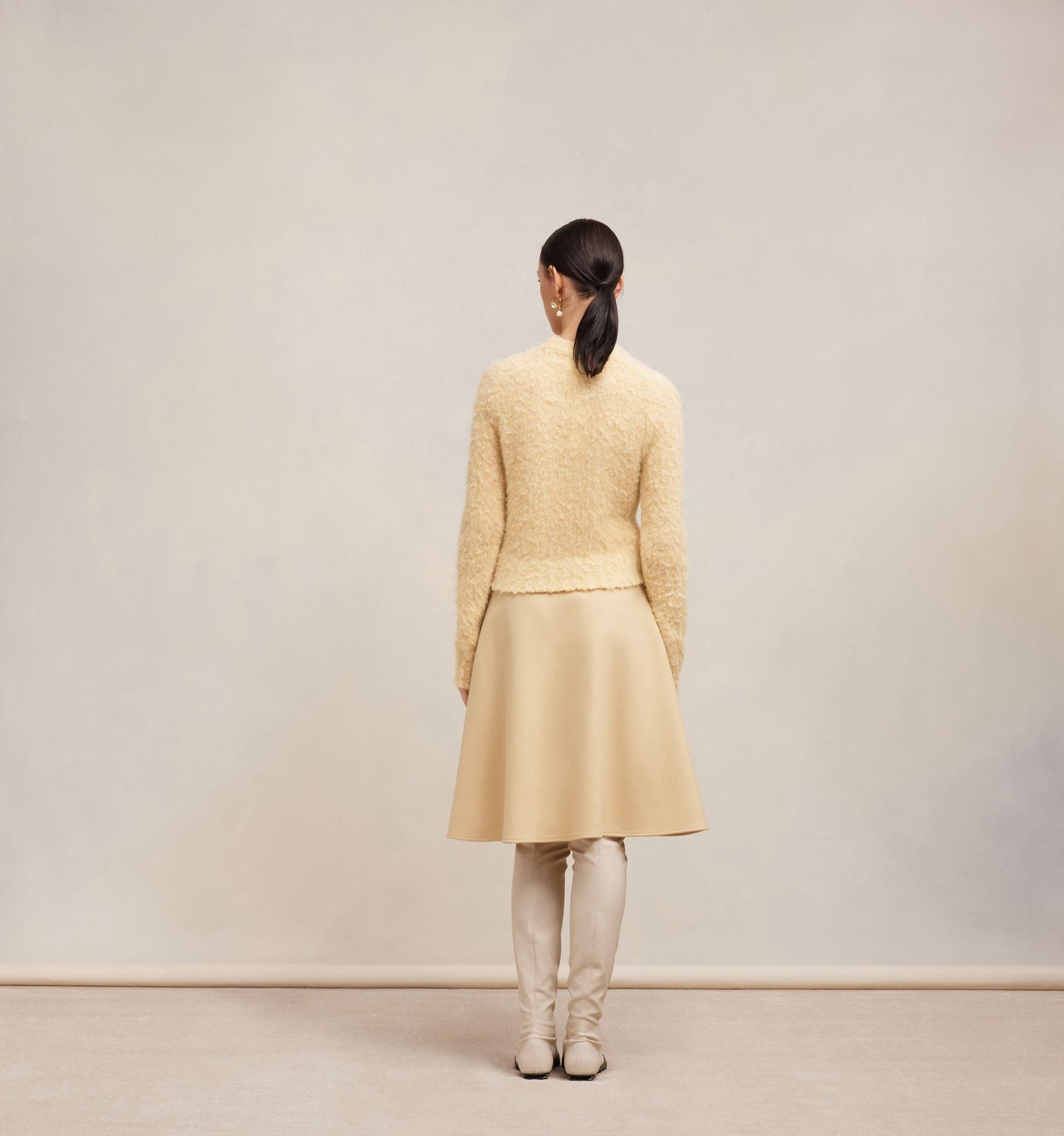 Brushed Alpaca Sweater - 5
