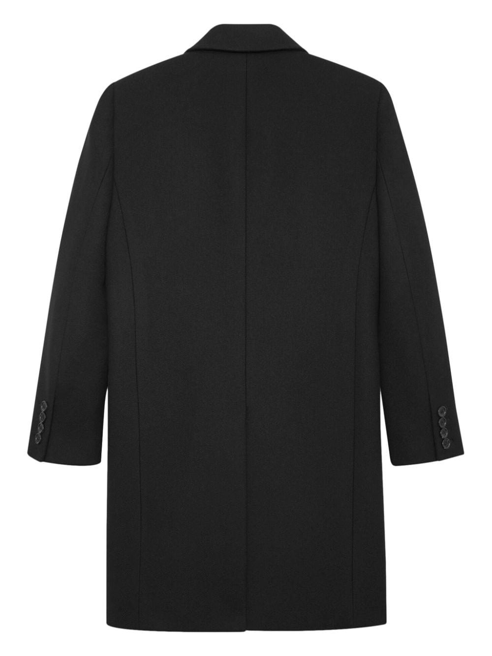 Saint Laurent Paris Men Cappotto Doppiopetto In Lana - 2
