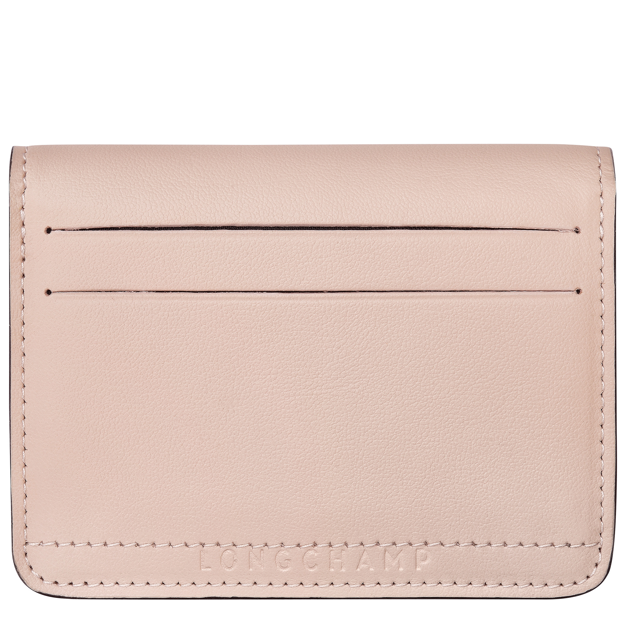 Le Pliage Xtra Card holder Nude - Leather - 2