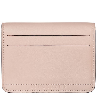 Longchamp Le Pliage Xtra Card holder Nude - Leather outlook