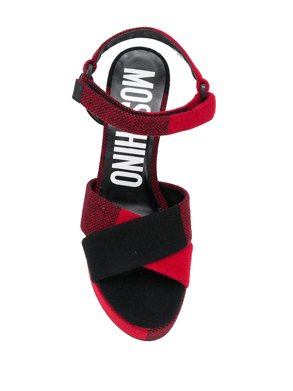 chunky-heel logo sandals - 4