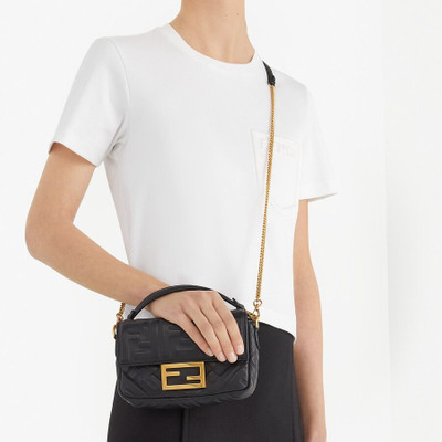 FENDI Black leather bag outlook