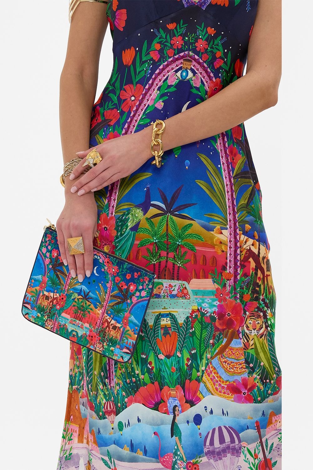 SMALL CANVAS CLUTCH - 5