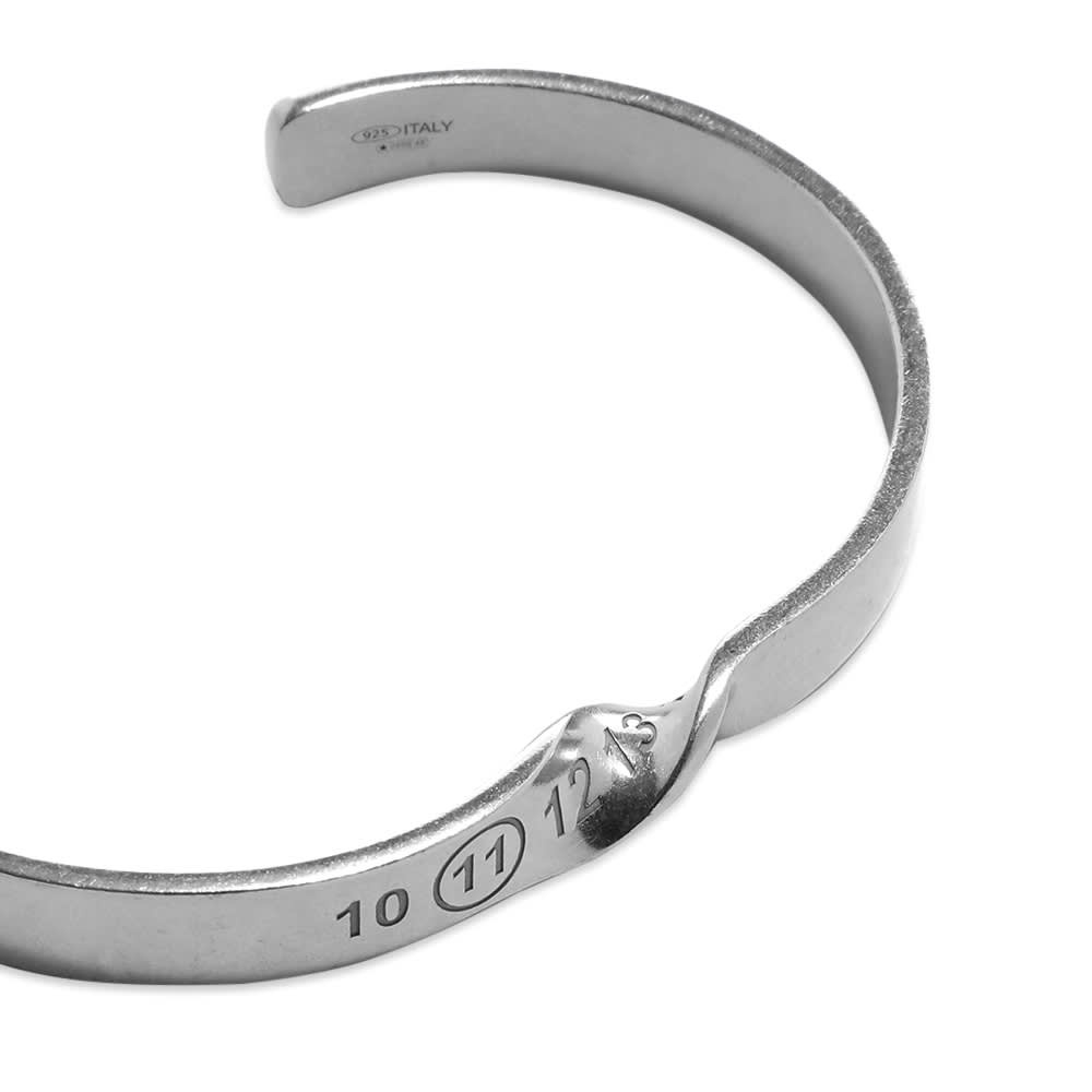 Maison Margiela Twisted Number Logo Bangle - 2