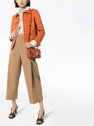 Chloé embroidered silk jacket outlook