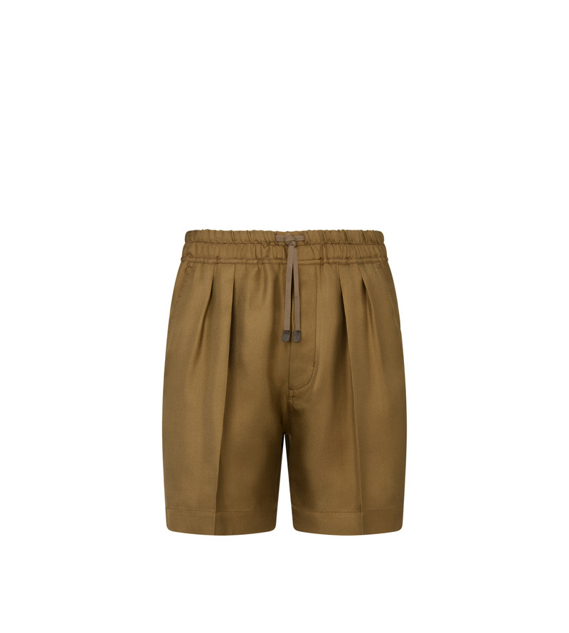 LUXURY 실크 TWILL PLEAT 호스 - 1