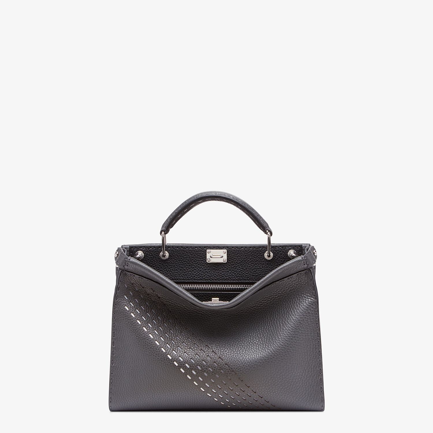 Gray calfskin bag - 1