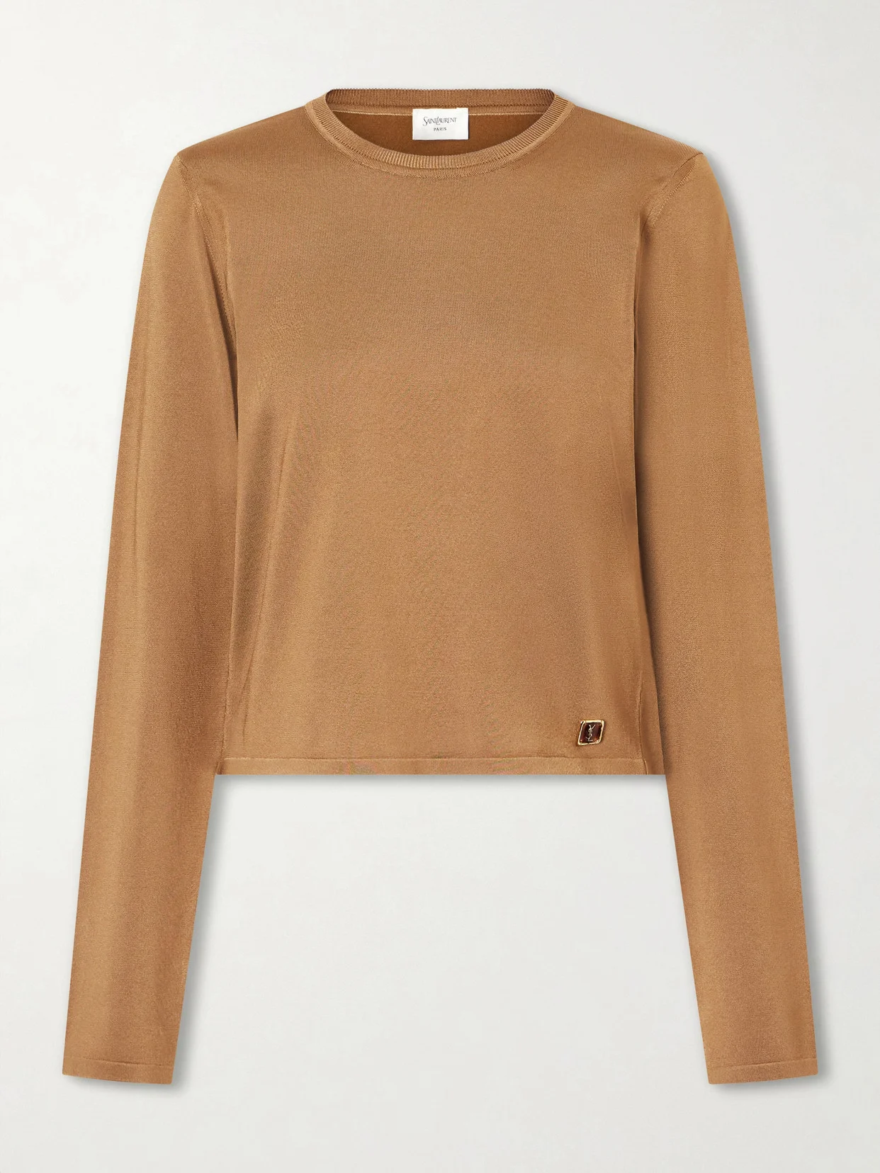 Logo-embellished Woven T-shirt - 1