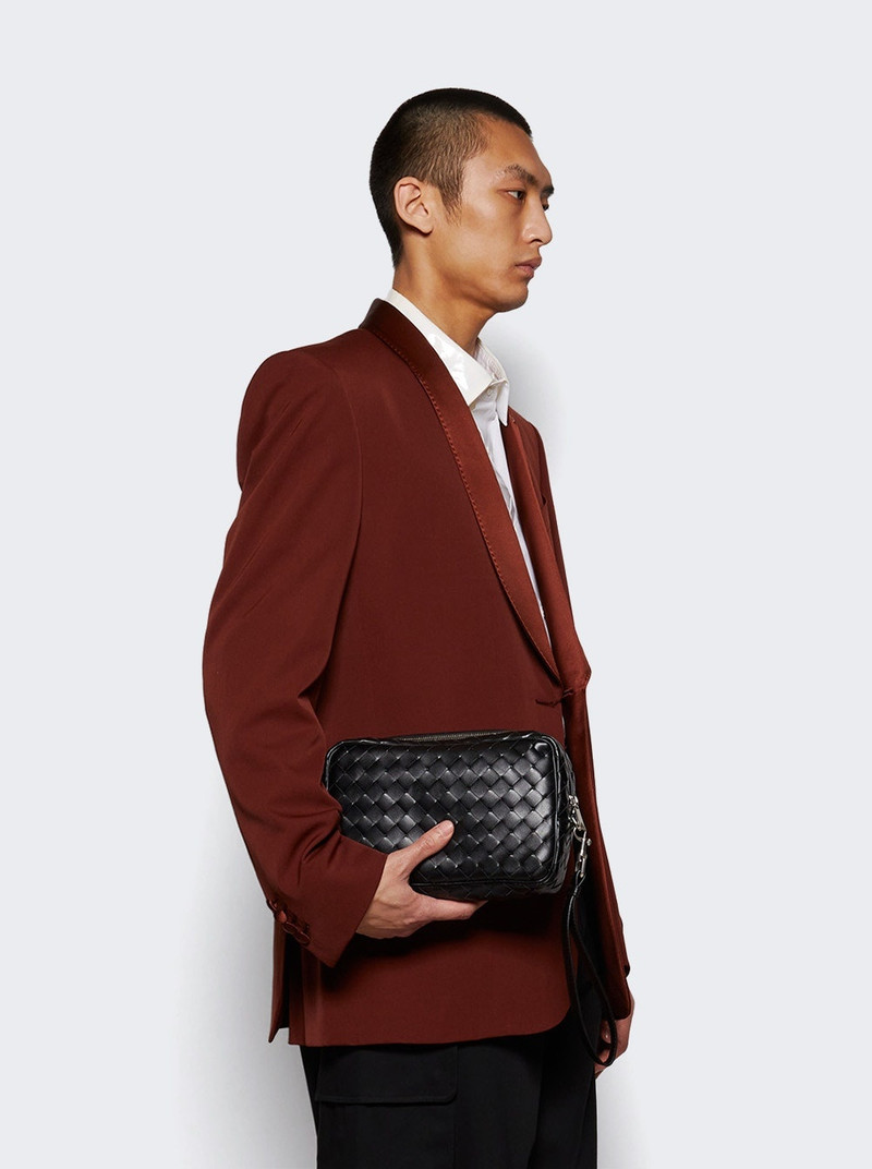 Bottega Veneta Intrecciato Pouch Black outlook
