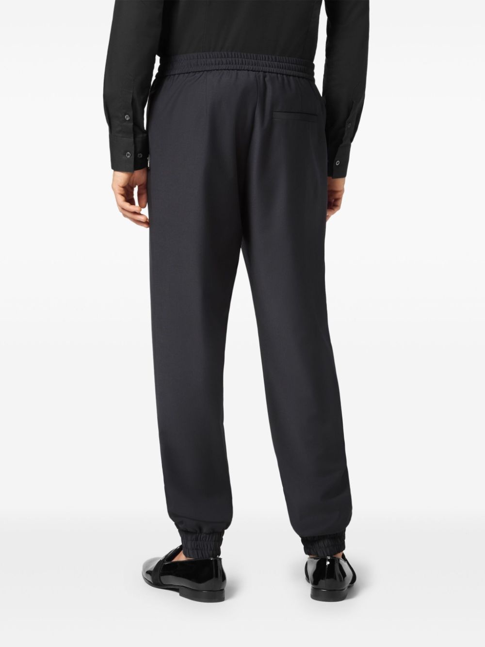 drawstring track pants - 4