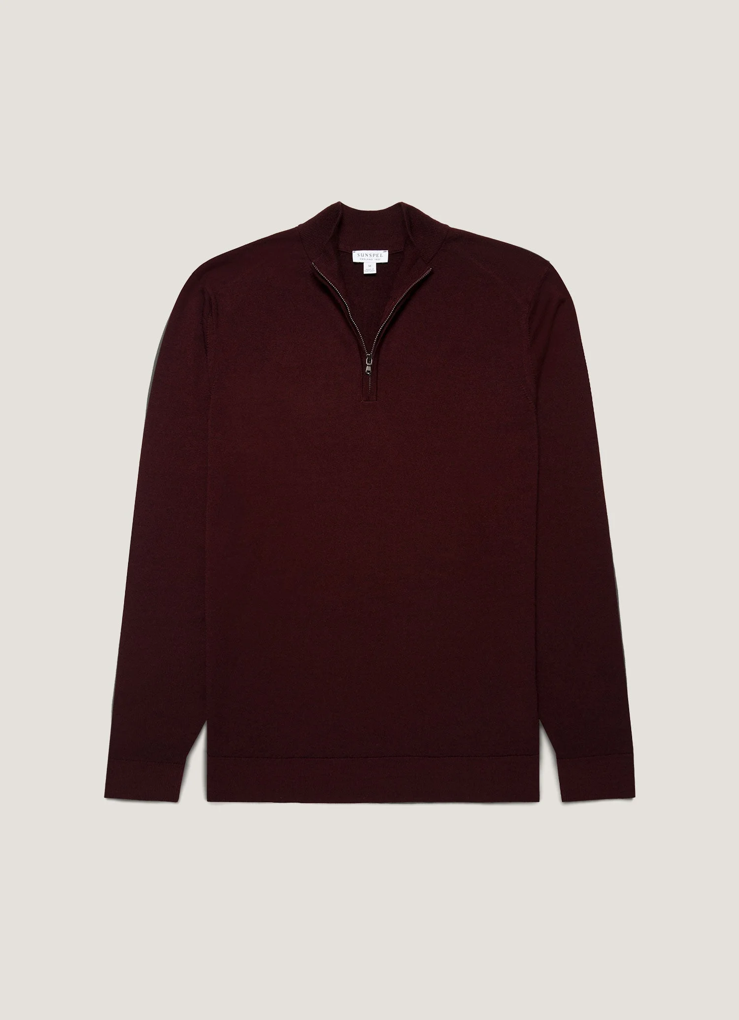 Extra‐Fine Merino Zip 목 - 1
