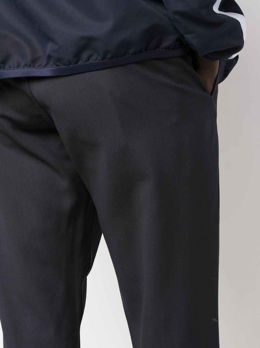 drawstring-fastening chinos - 5