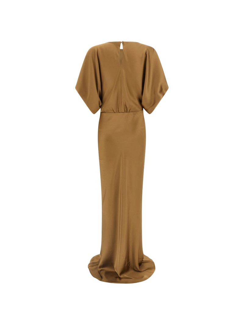 NORMA KAMALI draped-sleeves maxi dress outlook