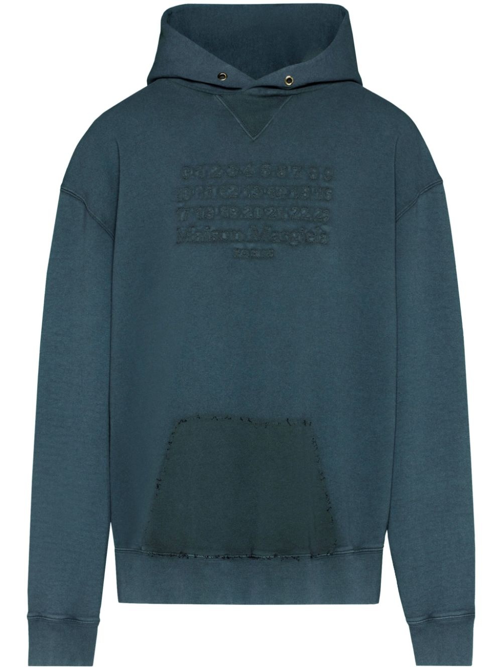 Reverse cotton hoodie - 1