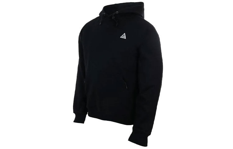 Nike ACG Casual Embroidered Logo hooded Pullover Long Sleeves Black CW4490-013 - 3
