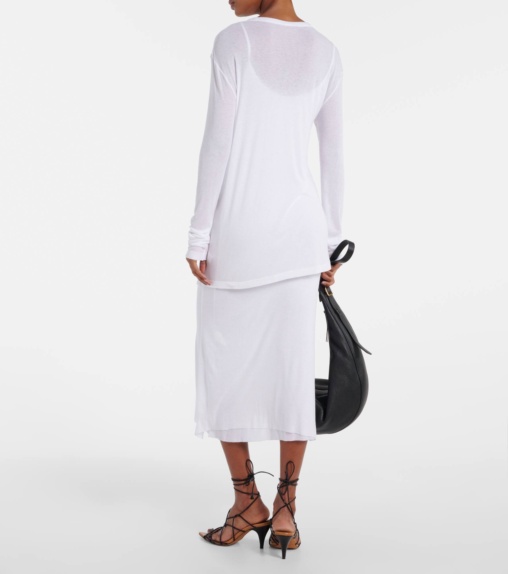 Morton ribbed-knit top - 3