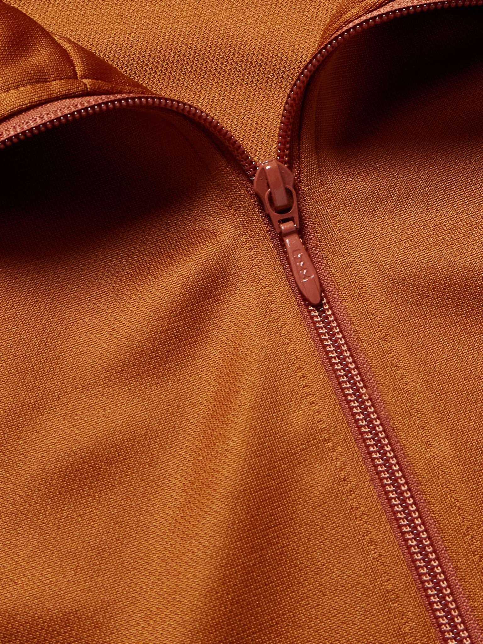 Webbing-Trimmed Logo-Embroidered Tech-Jersey Track Jacket - 5