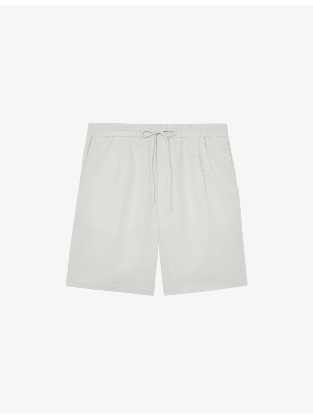 Barges Drawstring-Waist Linen Shorts - 1