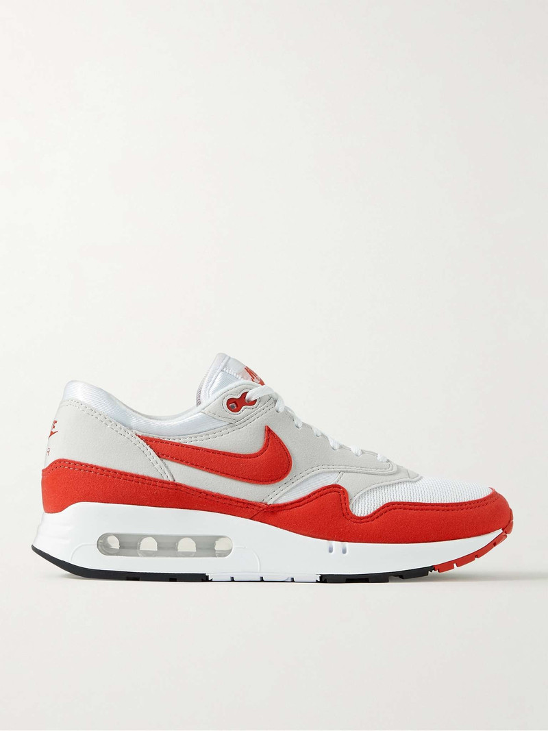 Air Max 1 '86 Big Bubble Felt-Trimmed Mesh Sneakers - 1