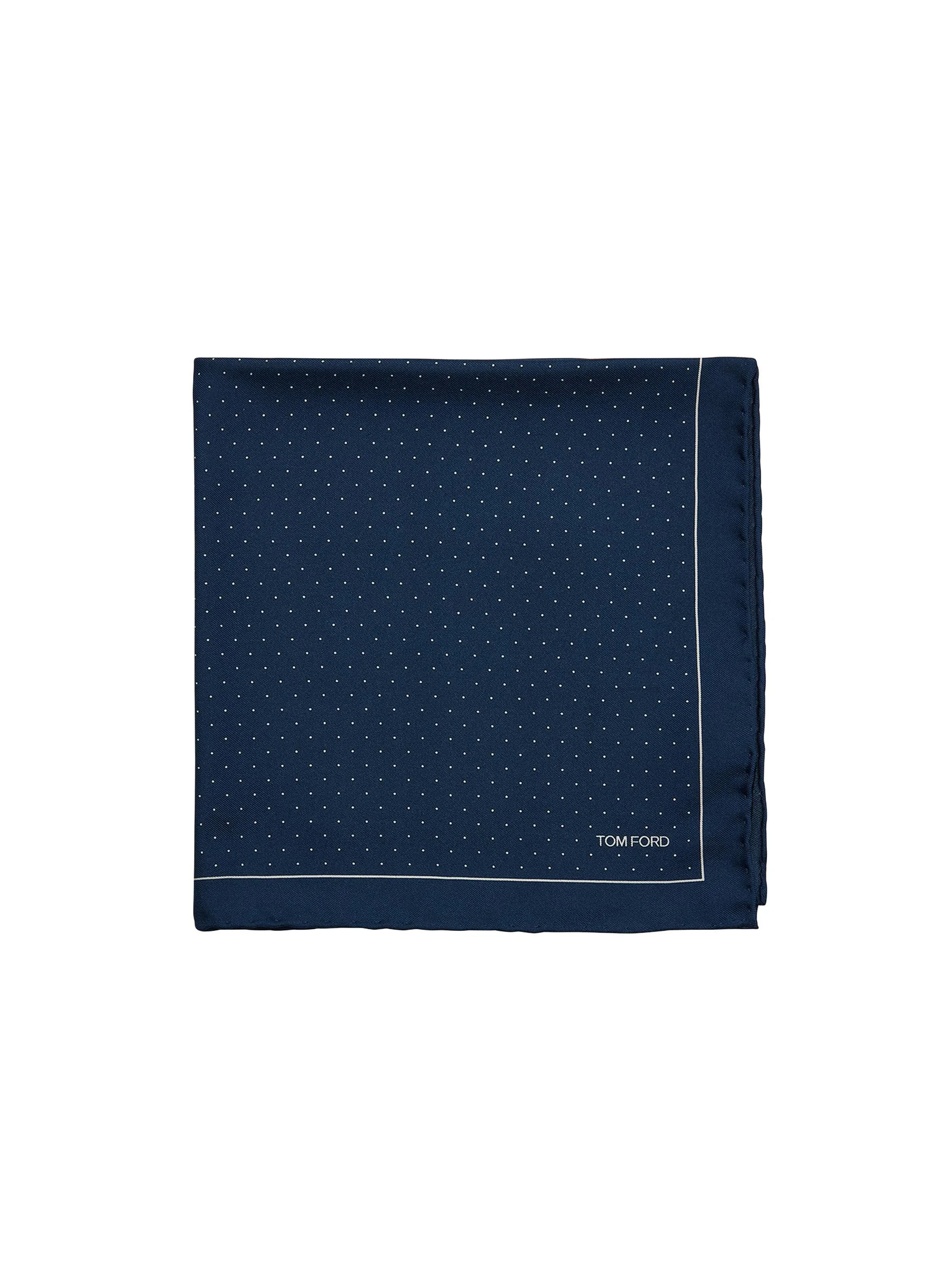 Men's Silk Pocket Square - Blue - 1