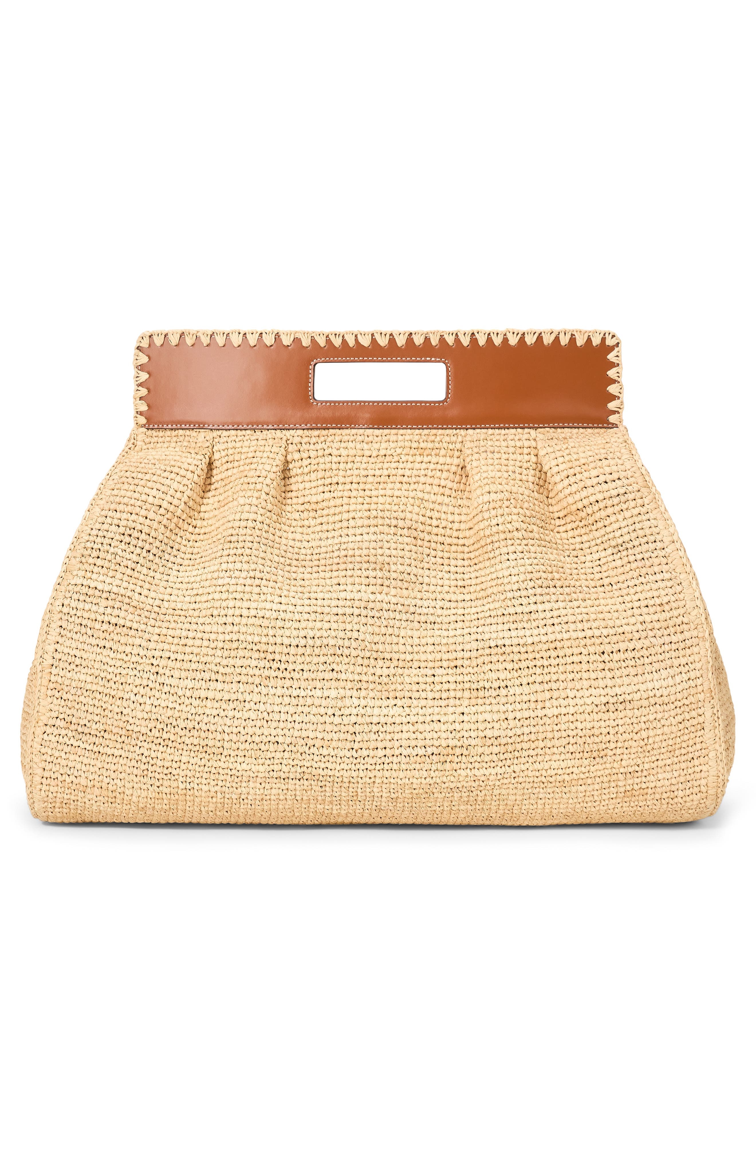 STAUD Rue Raffia Tote Bag in Natural/Tan at Nordstrom - 2