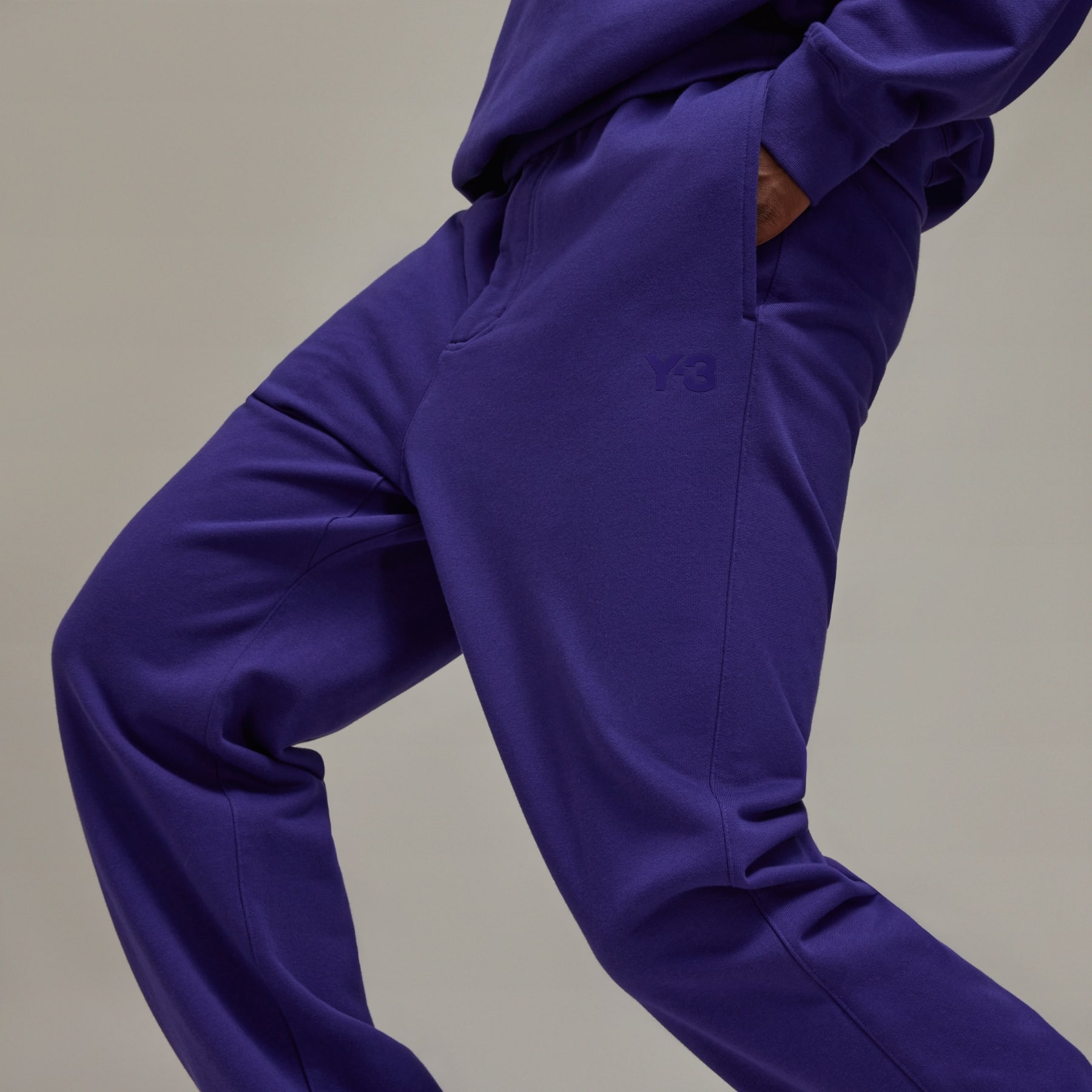 Y-3 Brushed Terry Track Pants - 7