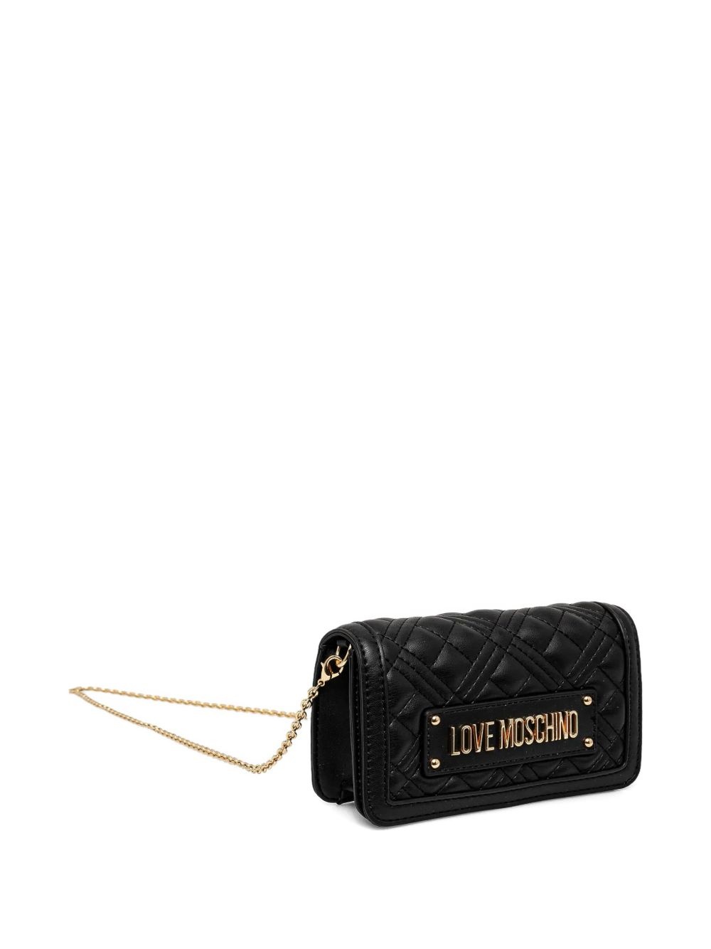 quilted leather shoulder bag - 3