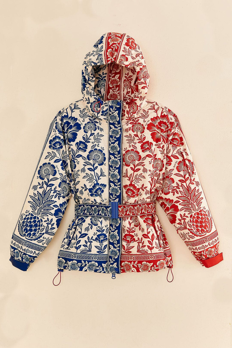 Mixed Pineapple Garden Ski Jacket 9