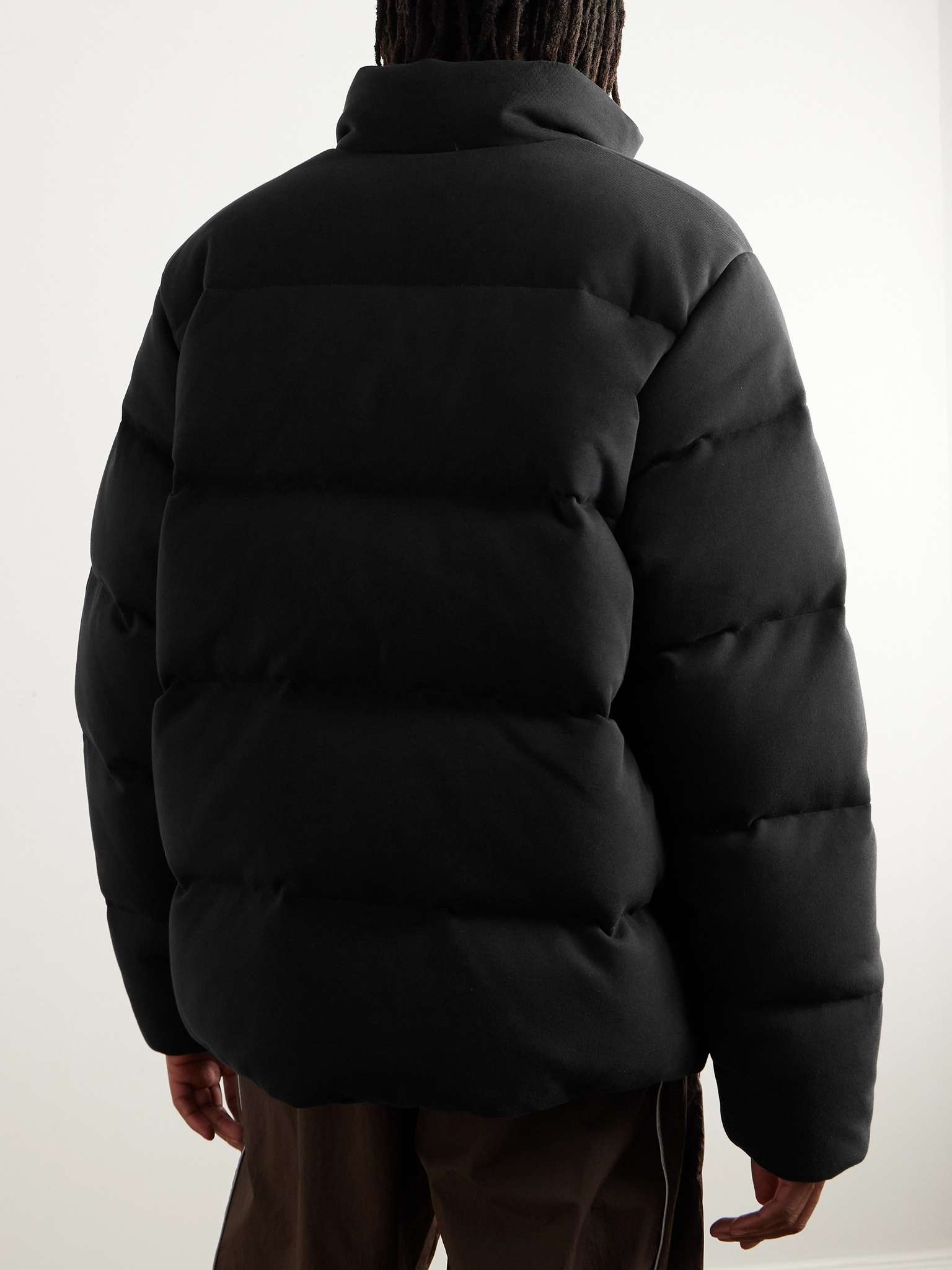 Nike Sportswear Quilted Padded Therma-FIT Tech Fleece Down Jacket ...