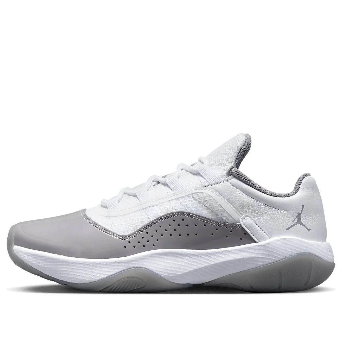 Jordan 11 CMFT Low White Black Cement Grey (Women's) - 1