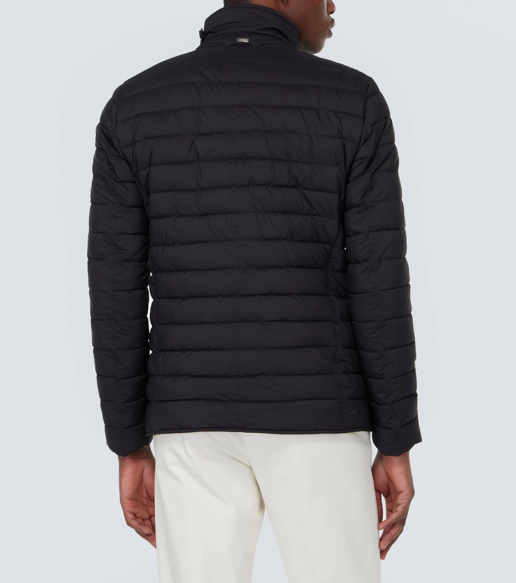 Quilted puffer jacket - 4