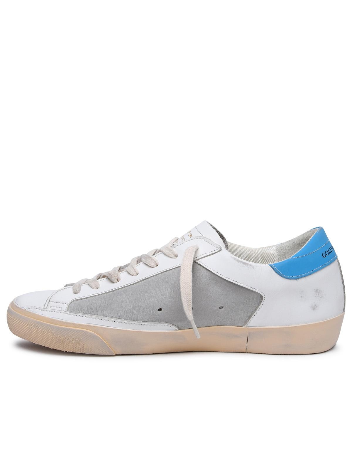 Golden Goose 'Super-Star' White Leather Sneakers Man - 3