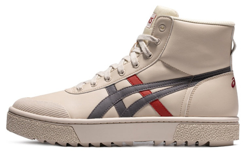 ASICS Unisex Court Trail-Hi High-top Sneakers Gray 1203A180-200 2