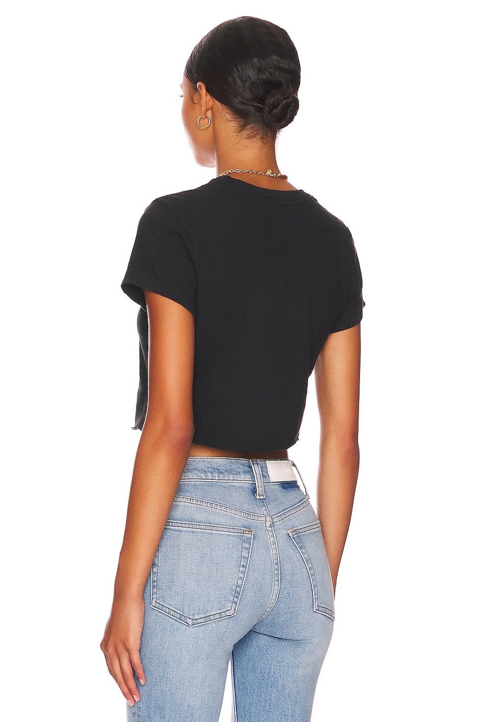 x Hanes Cropped 60's Slim Tee - 3