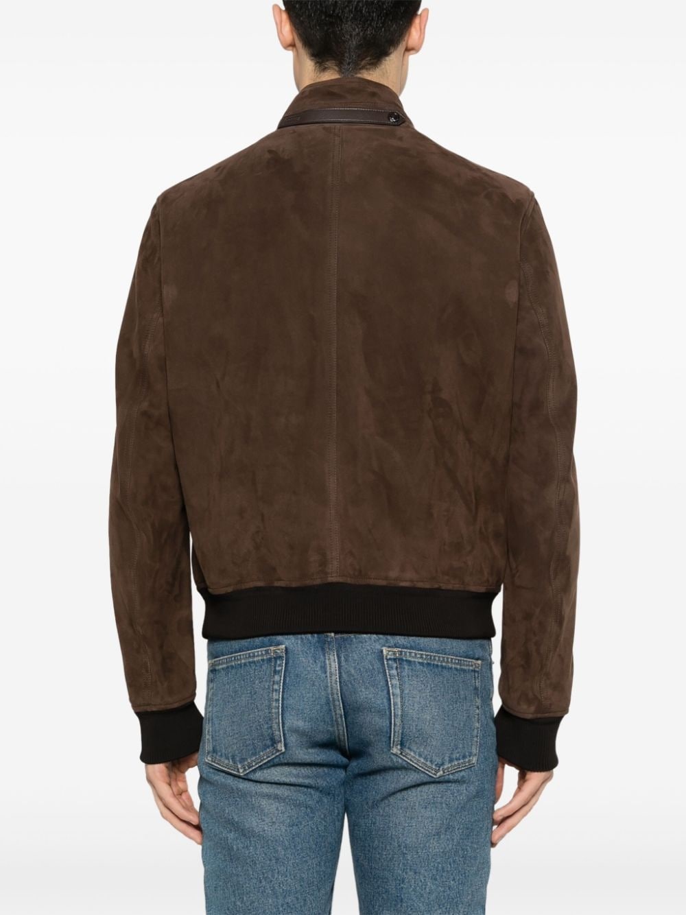 suede bomber jacket - 4